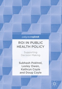 Abbildung von: ROI in Public Health Policy - Palgrave Pivot