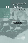 Cover: Gesammelte Werke / Lyrik VIII: 1968-1971 - Universit&auml;tsverlag Winter