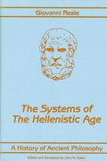 Cover: A History of Ancient Philosophy III - State University of New York Press