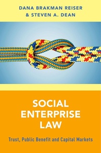 Abbildung von: Social Enterprise Law - OUP eBook