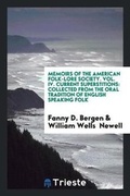 Cover: Memoirs of the American Folk-Lore Society. Vol. IV. Current Superstitions - Trieste Publishing