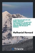 Cover: A Vocabulary English and Greek - Trieste Publishing