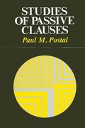 Cover: Studies of Passive Clauses - State University of New York Press