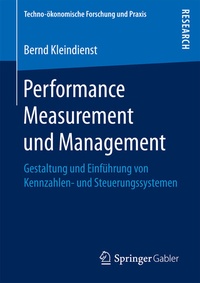 Abbildung von: Performance Measurement und Management - Springer Gabler