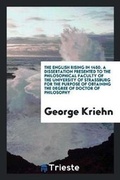 Cover: The English Rising in 1450... - Trieste Publishing