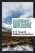 Cover: Key to Bonnycastle's Guide to Arithmetic - Trieste Publishing