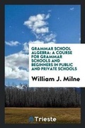 Cover: Grammar School Algebra - Trieste Publishing