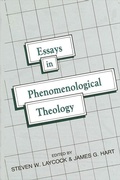 Cover: Essays in Phenomenological Theology - State University of New York Press