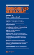 Cover: &Ouml;konomie und Gesellschaft / Steuern und Gesellschaft - Metropolis