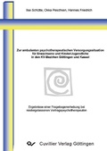 Cover: Zur ambulanten Psychotherapeutischen Vorsorgungssituation - Cuvillier Verlag eBooks