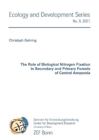 Abbildung von: The Role of Biological Nitrogen Fixation in Secondary and Primary Forests of Central Amazonia - Cuvillier Verlag