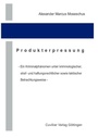 Cover: Produkterpressung - Cuvillier Verlag eBooks