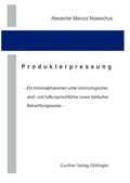 Cover: Produkterpressung - Cuvillier Verlag eBooks