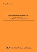 Cover: Grenzfl&auml;chenuntersuchungen an Fe-Al2O3-Fe-Schichtsystemen - Cuvillier Verlag eBooks