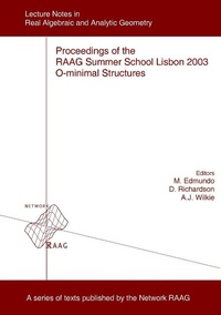 Enlarge image Cover: Lecture Notes in Real Algebraic and Analytic Geometry - Cuvillier Verlag eBooks