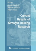 Cover: Current Results of Strength Training Research - Cuvillier Verlag eBooks
