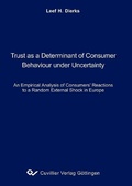 Cover: Trust as a Determinant of Consumer Behaviour under Uncertainty - Cuvillier Verlag eBooks