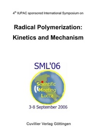 Enlarge image Cover: Radical Polymerization: Kinetics and Mechanism - Cuvillier Verlag eBooks