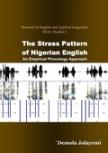 Cover: Stress Pattern of Nigerian English - Cuvillier Verlag eBooks