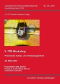 Cover: V. ITG Workshop: Photonische Aufbau- und Verbindungstechnik - Cuvillier Verlag eBooks