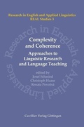 Cover: Complexity and Coherence: Approaches to Linguistic Research and Language Teaching - Cuvillier Verlag eBooks