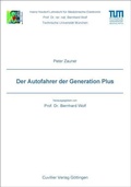 Cover: Der Autofahrer der Generation Plus - Cuvillier Verlag eBooks