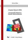 Cover: A System Study for RFID - Cuvillier Verlag eBooks