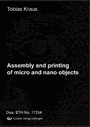 Cover: Assembly and Printing of Micro and Nano Objects - Cuvillier Verlag eBooks