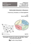 Cover: Multimediale Netzwerke im Bauwesen - Cuvillier Verlag eBooks
