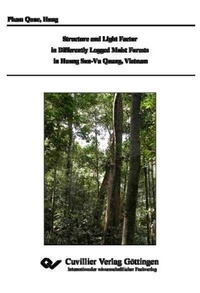 Abbildung von: Structure and Light Factor in Differently Logged Moist Forests in Vu Quang-Huong Son, Vietnam - Cuvillier Verlag