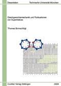 Cover: Gleichgewichtsmechanik und Flutuation von Superhelices - Cuvillier Verlag eBooks