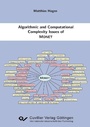 Cover: "Algorithmic and Computational Complexity Issues of MONET - Cuvillier Verlag eBooks