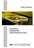 Cover: Herstellung freistehender Galliumnitrid-Schichten - Cuvillier Verlag eBooks