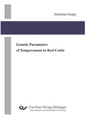 Cover: Genetic Parameters of Temperament in Beef Cattle - Cuvillier Verlag eBooks