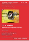 Cover: VII. ITG-Workshop Photonische Aufbau- und Verbindungstechnik - Cuvillier Verlag eBooks