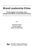 Cover: Brand Leadership China - Cuvillier Verlag eBooks