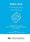Cover: BIWIC 2010 - Cuvillier Verlag eBooks