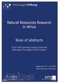 Cover: Natural Resources Research in Africa - Cuvillier Verlag eBooks