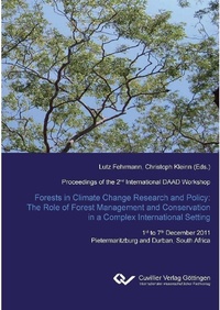 Abbildung von: Forest in Climate Change Research and Policy: The Role of Forest Management and Conservation in a Complex International Setting - Cuvillier Verlag