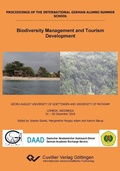 Cover: Biodiversity Management and Tourism Development - Cuvillier Verlag eBooks