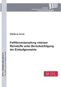 Cover: Fallfilmverdampfung viskoser Reinstoffe unter Ber&uuml;cksichtigung der Einlaufgeometrie - Cuvillier Verlag eBooks