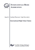 Cover: International High-Value Chains - Cuvillier Verlag eBooks