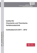Cover: Institut f&uuml;r Chemische und Thermische Verfahrenstechnik - Cuvillier Verlag eBooks