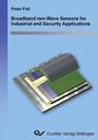 Cover: Broadband mm-Wave Sensors for Industrial and Security Applications - Cuvillier Verlag eBooks
