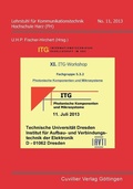 Cover: XI. ITG-Workshop - Cuvillier Verlag eBooks