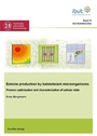 Cover: Ectoine production by halotolerant microorganisms – Process optimization and characterization of cellular state - Cuvillier Verlag eBooks
