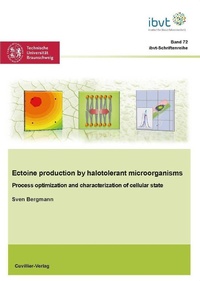 Enlarge image Cover: Ectoine production by halotolerant microorganisms – Process optimization and characterization of cellular state - Cuvillier Verlag eBooks