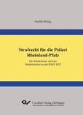 Cover: Strafrecht f&uuml;r die Polizei Rheinland-Pfalz - Cuvillier Verlag eBooks