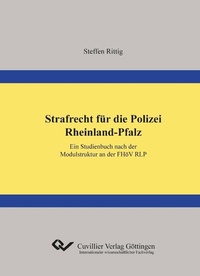 Enlarge image Cover: Strafrecht für die Polizei Rheinland-Pfalz - Cuvillier Verlag eBooks