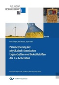 Cover: Parametrierung der physikalisch-chemischen Eigenschaften von Biokraftstoffen der 1,5. Generation - Cuvillier Verlag eBooks